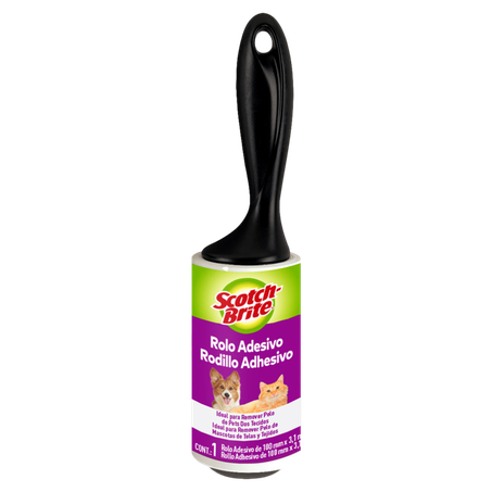 Tira-Pelos Scotch-Brite Rolo Adesivo com 21 Folhas