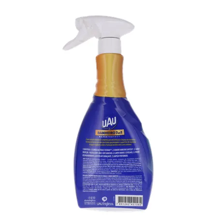 Limpador Banheiro Uau 7 Em 1 Gatilho 500ml 
  360-19