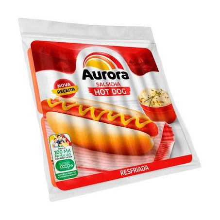 Salsicha aurora hot dog 500g