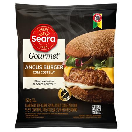Hambúrguer Seara Gourmet 150g - Costela