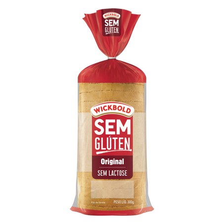 Pão wickbold sem glúten e lactose tradicional 300g