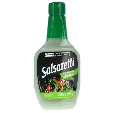 Molho pronto p- salada salsaretti lemon 235ml 360-34