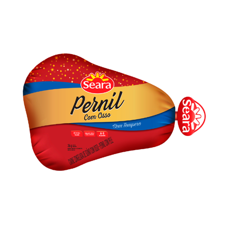 PERNIL SEARA C/OSSO S/TEMPERO CONGELADO KG