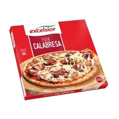 Pizza excelsior calabresa 400g