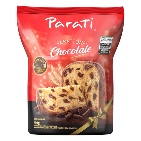Panettone Parati Chocolate Sache com 400G