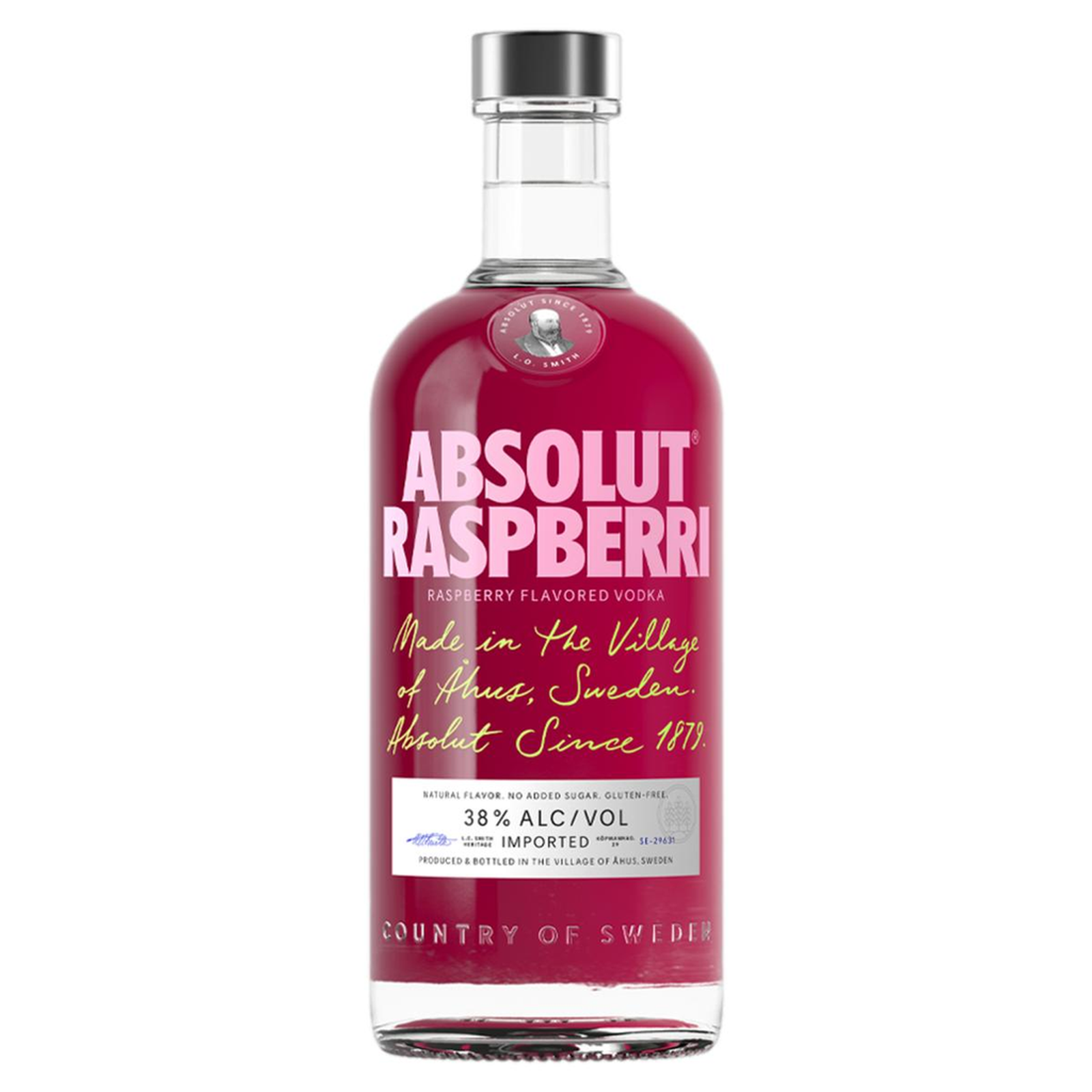 Vodca Sueca Absolut 750ml - Raspberri