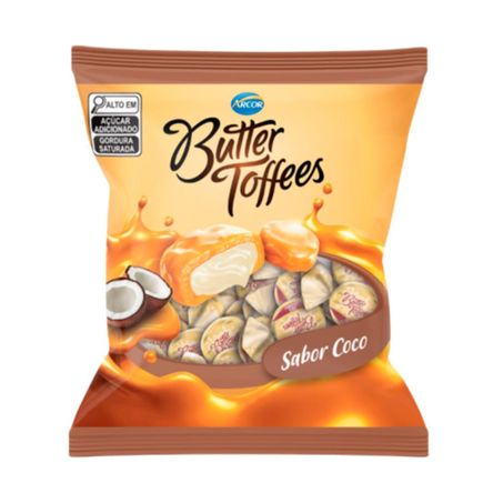 BALA ARCOR BUTTER TOFFEE COCO 90G