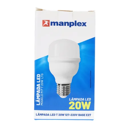 Lâmpada mundilux pera 20w