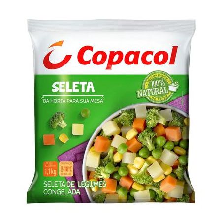 Seleta Legumes Copacol 1.1kg Mix De Vegetais