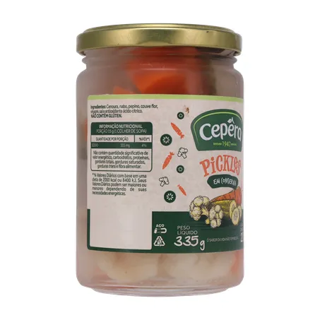 Pickles Misto Cepêra 200g 360-31
