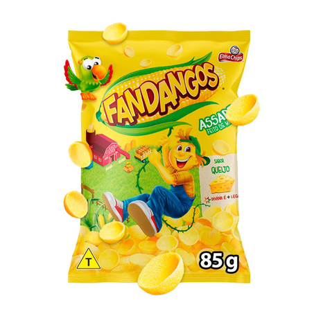 Salgadinho Fandangos Elma Chips 85g - Queijo