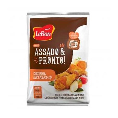 COXINHA ASA LEBON 700G ASSADO E PRONTO