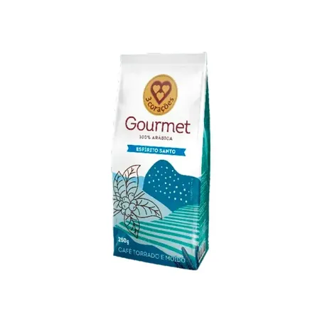 Cafe 3 coracoes 250g gourmet espirito sa