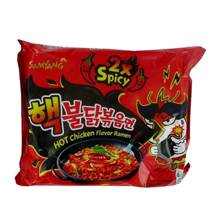 MACARRÃO INSTANTANEO HOT CHICKEN RAMEN ORG 140G