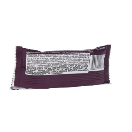 BARRA WHEY PROTEIN Q-VITA BROWNIE DE CHOCOLATE ZERO ADIÇÃO DE AÇÚCAR 36G 360-15