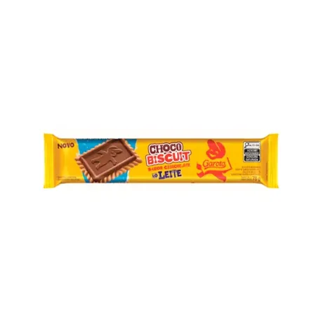 Biscoito Garoto Choco Biscuit Chocolate ao Leite 78g
