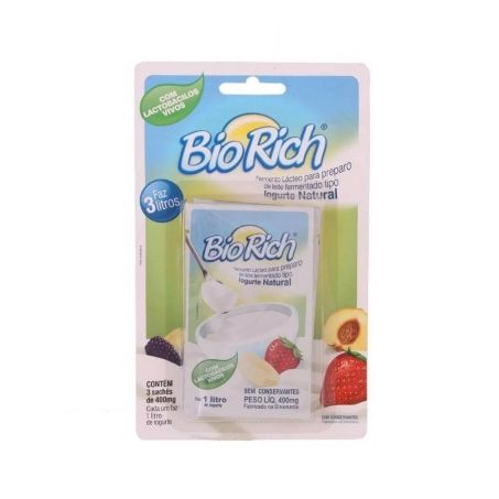 Fermento Lácteo Bio Rich 400mg