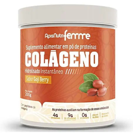 COLAGENO HIDROLISADO GOJIBERRY 200G - APISNUTRI