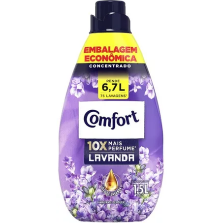 Amaciante comfort 1,5l concentrado lavanda