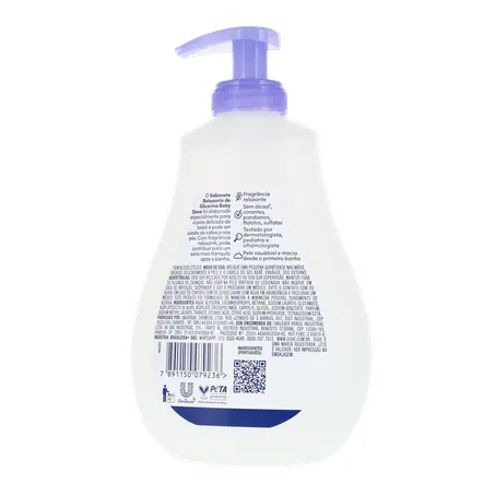 SABONETE LÍQUIDO DOVE BABY HORA DE DORMIR 400ML 360-19