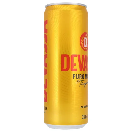 Cerveja Lager Devassa Puro Malte Tropical Lata 350ml 360-30
