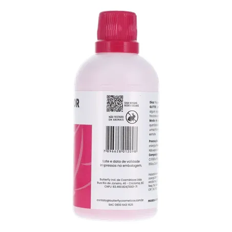 Removedor esmalte butterfly sem acetona 100ml 360-11