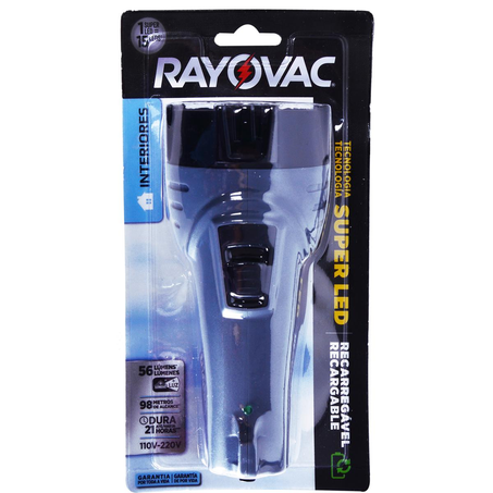 Lanterna Recarregável Rayovac Bivolt - Média