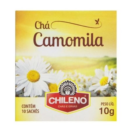 Chá camomila chileno 10g com 10