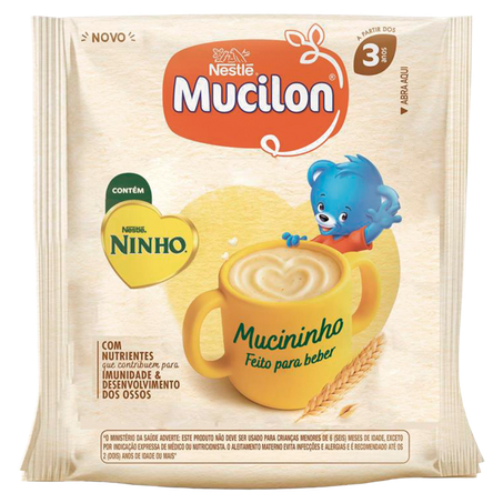 Mucininho Mucilon para preparo de Bebida com Cereal 160g