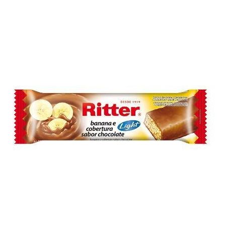 Barra de Cereal Ritter Banana Light Embalagem 25G