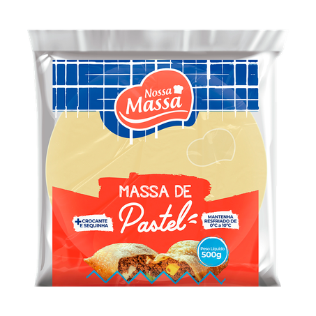 Massa Nossa Massa Pastel Grande 500g