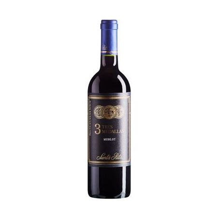 VINHO TRES MEDALLAS 750ML MERLOT TINTO