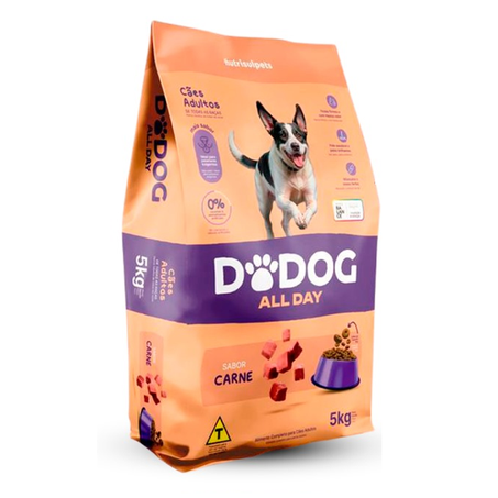 RAÇÃO DODOG ALLDAY SABOR CARNE 5KG