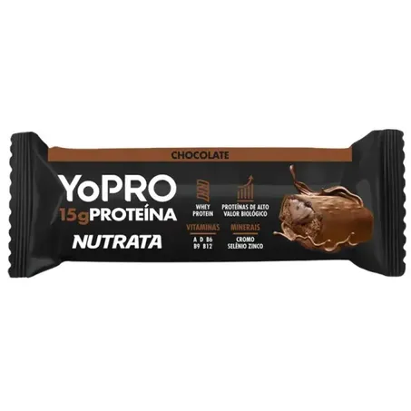 Barra de Proteína Nutrata Yopro Chocolate 55g