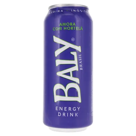 ENERGÉTICO BALY AMORA E HORTELÃ LATA 473ML