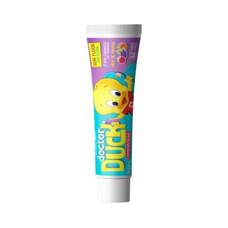 Creme Dental Doctor Duck Sem Flúor Dentalclean 50G
