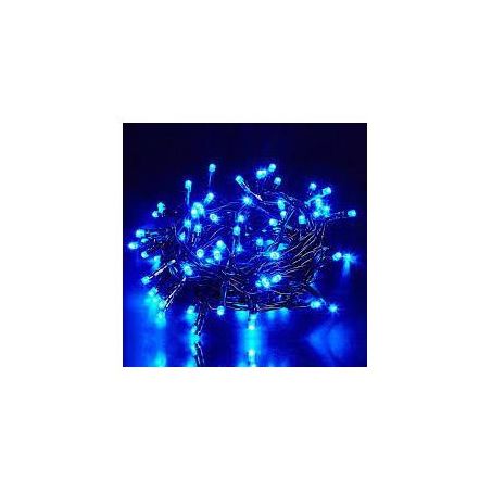 ENFEITE NATAL PISCA 100 LED AZUL 89002            