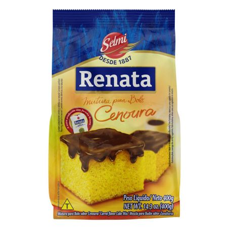 Mistura para bolo renata cenoura