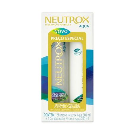 Kit neutrox shamp.300ml+cond.aqua 200ml