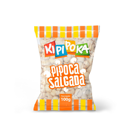 Pipoca Kipipoka Salgada Pacote 100G