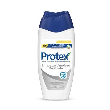 SABONETE LIQUIDO PROTEX 250ML LIMPEZA PROFUNDA 