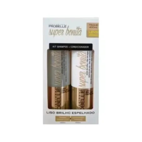 KIT SHAMPOO 250+COND200ML LISO BRILHO KIT PROBELLE