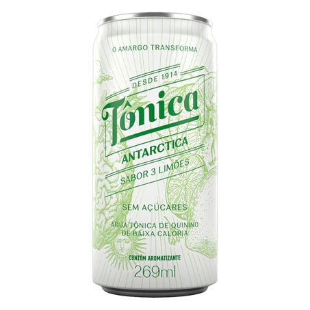 Água Tônica 3 Limões Zero Açúcar Antarctica