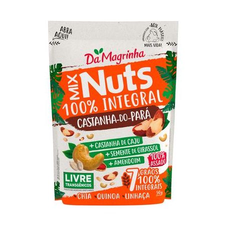 MIX NUTS MAGRINHA 50G INT CA