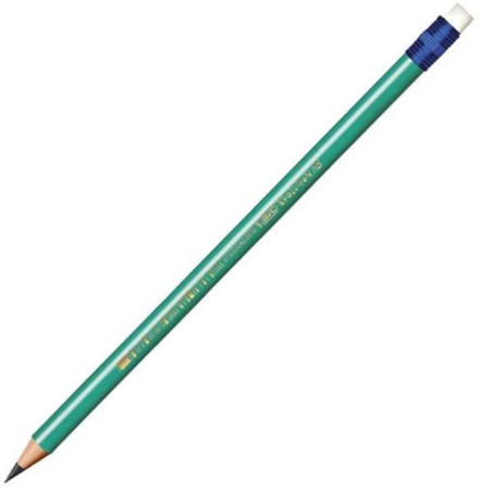 Esc lapis preto redondo bic evolution hb2 c/borracha