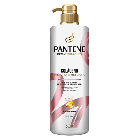 Shampoo pantene colágeno 510ml