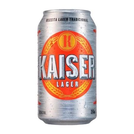 Cerveja kaiser lata 350ml