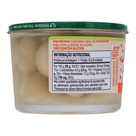 Cogumelos em conserva cepêra champignon 360-26