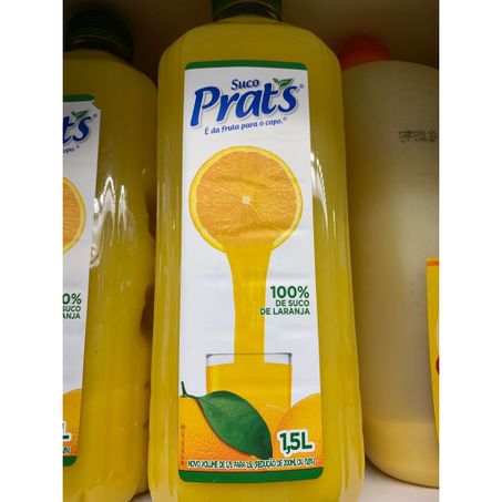 Suco de Laranja Prat's Garrafa 1.5lt