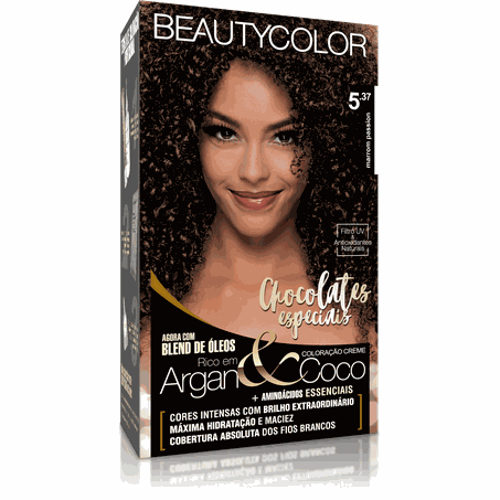 Tintura Beauty Color 5.37 Marrom Passion